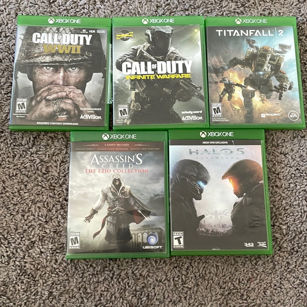 5 Xbox one games